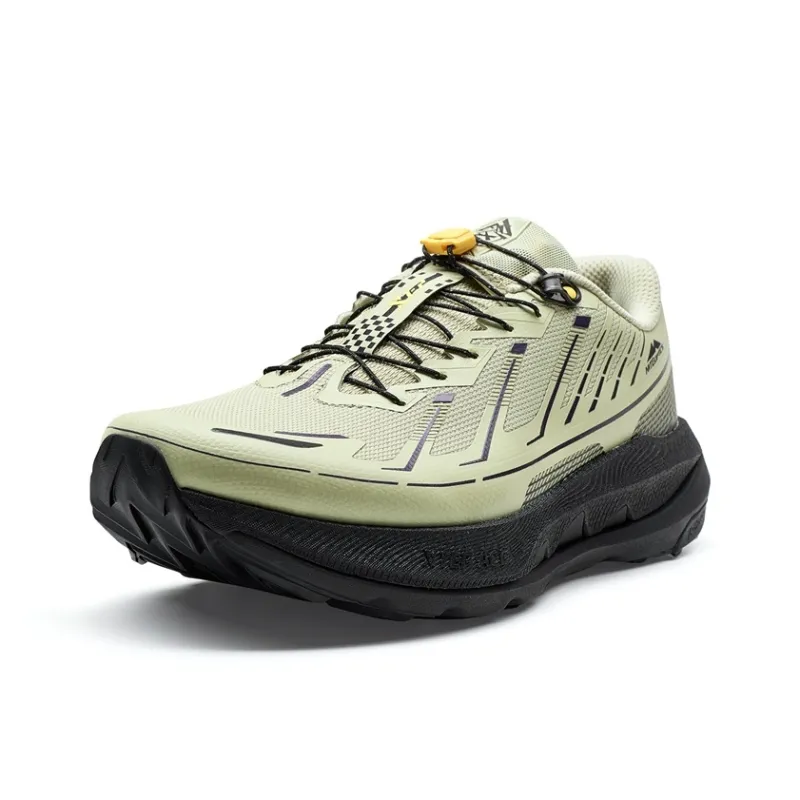 XTEP Kunlun 2.0 Cushioning Support Abrasion Resistant Slip Resistant Low Top Outdoor Shoes Men's Stone Moss Green/Black-1