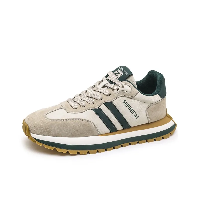 SENGUIBUCK Slip Resistant Breathable Lightweight Low Top Casual Shoes Men's-4