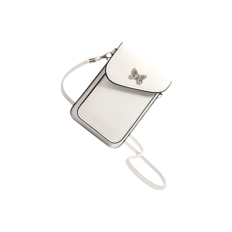 OKEKE PU Crossbody Bag Shoulder Bag Regular Women's White/Black/Pink/Red/Blue/Green-3