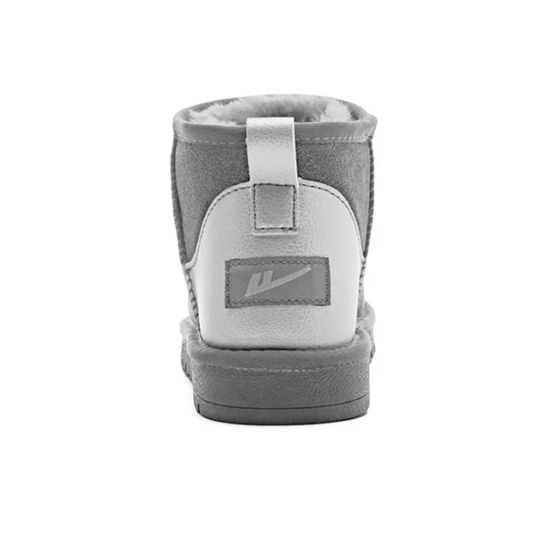 Warrior Short Snow Boots Unisex Couple's Chestnut-3