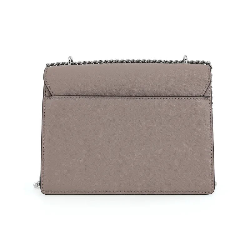 TORY BURCH Emerson Leather Shoulder Bag Crossbody Bag Regular Women's Elephant Gray-2