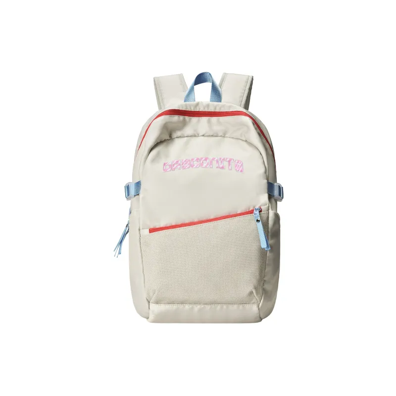 DRACONITE Polyester Student Backpack Regular Unisex Khaki-20
