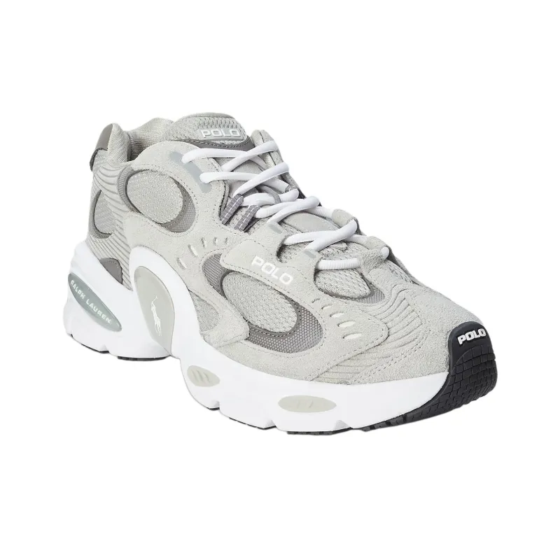 Polo Ralph Lauren Modern Trainer 100 Low-Top Casual Shoes Unisex Gray-2