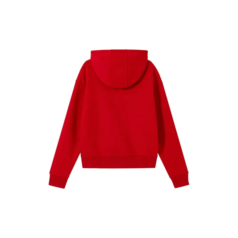 Oudifu Sweatshirts Women's Red-1