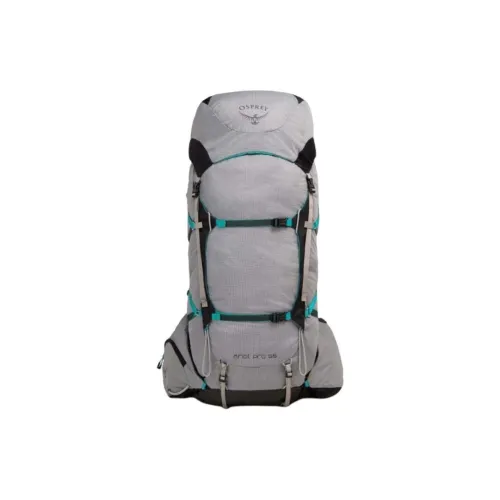 OSPREY Nylon Outdoor Mountaineering Bag Backpack Large Size Women's Navigator Gray