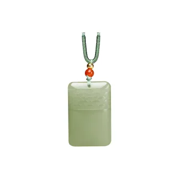 YUYIHUAN Hetian Jade Pendants Pale Greenish White Jade Unisex