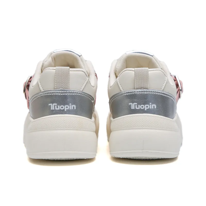 TUOPIN Slip Resistant, Abrasion Resistant, Lightweight Low Top Skateboard Shoes Women's-10