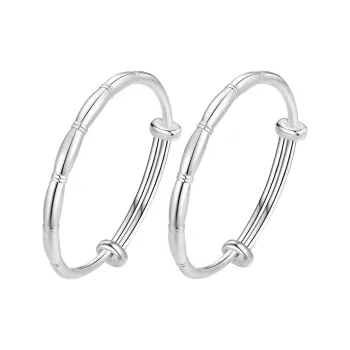 Mini&yaya S999 Fine Silver Bangles Kids'