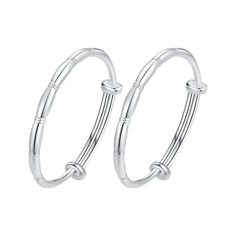 Mini&yaya S999 Fine Silver Bangles Kids'-0