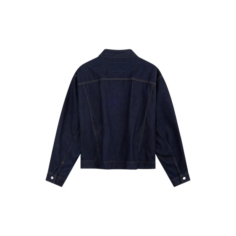 CALVIN KLEIN Jacket Men's Denim Dark Blue-1