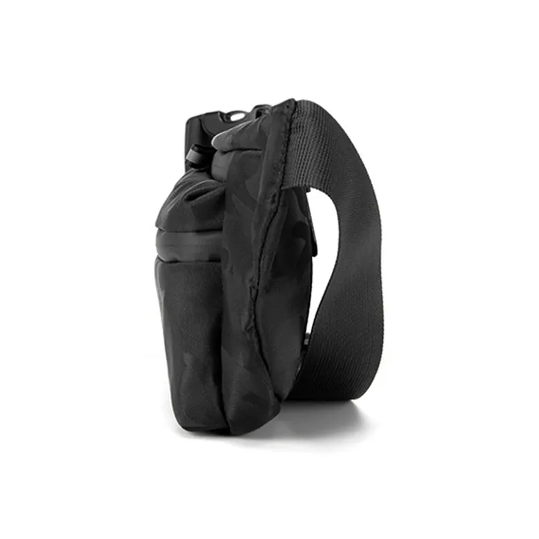 CARTELO Nylon Fabric Shoulder Bags Fanny Pack Sling Bags Regular Unisex Black/Camouflage-4