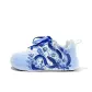 White Blue-Flower Multicolor-ZLA1136D-L