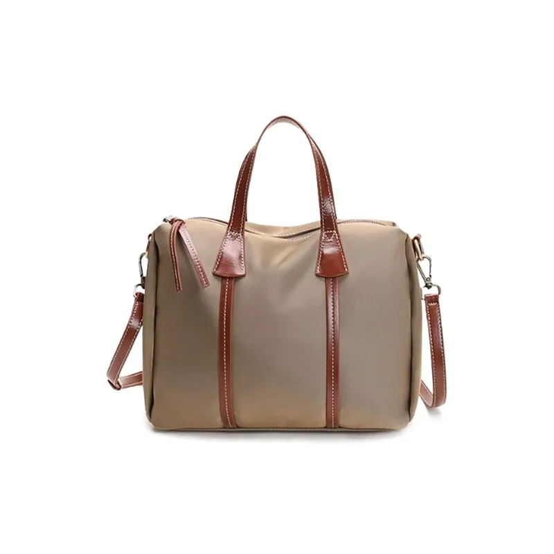 Yalu Oxford Crossbody Bags Handbags Regular Women's Khaki/Black-1