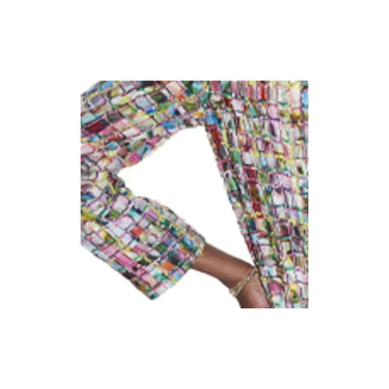 CHANEL Long Sleeved Dresses Women's Multicolor-3