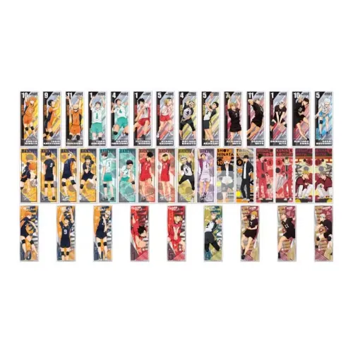 Animate Haikyu!! Animation Version Long Sticker Anime Artboard Prints