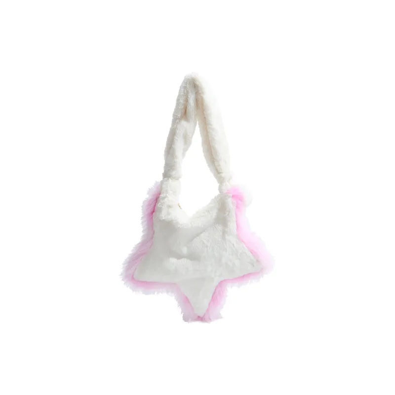 Yalu Plush, Faux Fur Shoulder Bag Regular Women's Multicolor-7