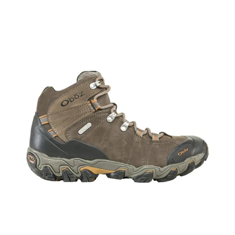 Oboz Footwear Bridger Anti-Slip Wear-Resistant Low-Top Trekking Shoes Men's Brown-1
