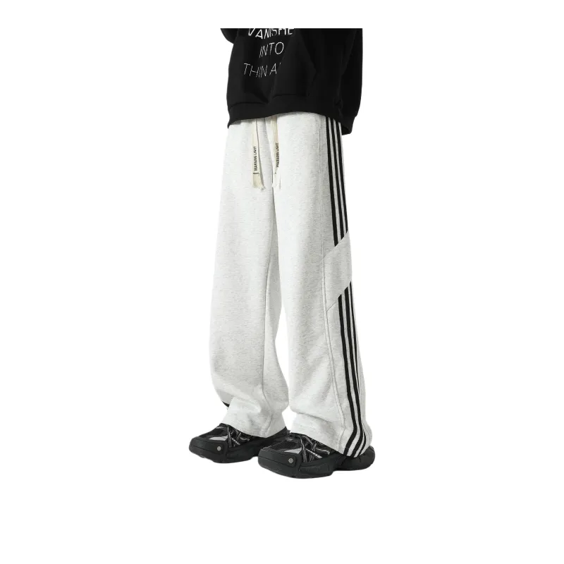 WARNING LIGHT Knitted Sports Pants Unisex-12