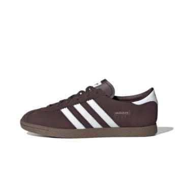 Adidas Originals City Anti Slip Wear Resistant Low Top Skateboard Shoes Unisex Brown