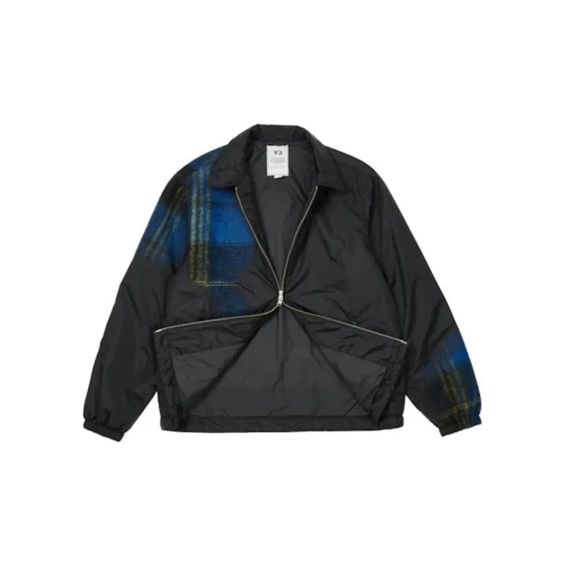 PALACE Y 3 Needle Punch Nylon Wool Coach Jacket-2