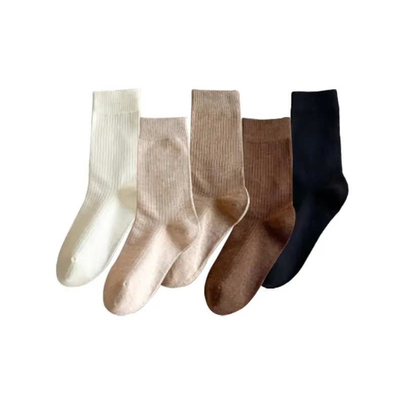Caramella Mid Calf Socks Women's Combo Set-4