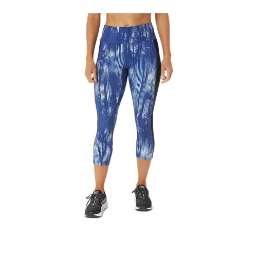 Asics Kate Pocket Capri Leggings Women's Blue