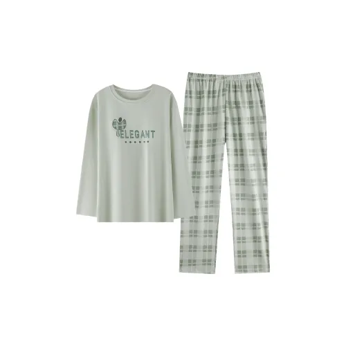 MADALLO Pajama Set Women's Matcha Green