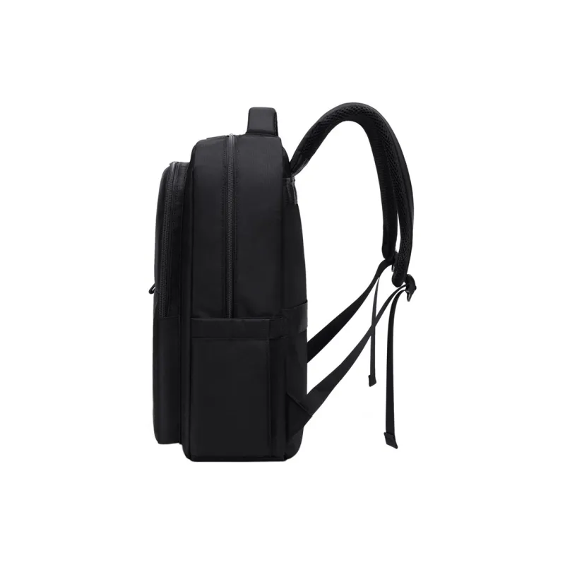 V.NINE Fabric Backpack Regular Unisex Black-3