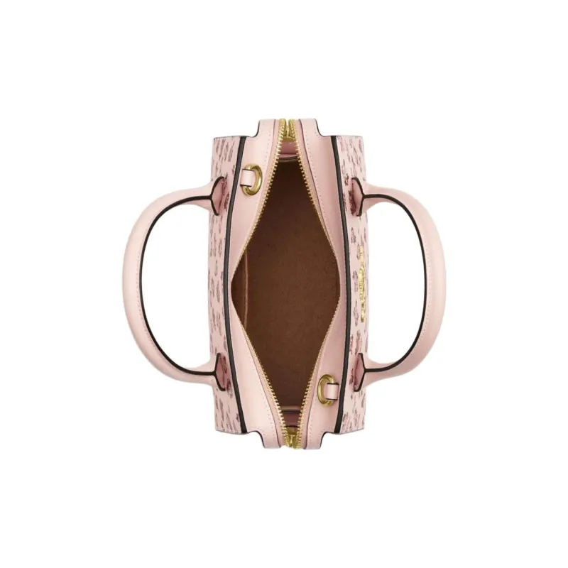COACH ANDREA Coated Canvas One Shoulder Handbag Small Size Women's Multicolor Blush-2