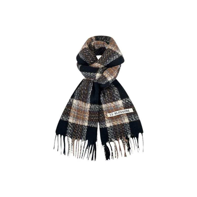 PALBAS Polyester Knit Scarves Unisex-3