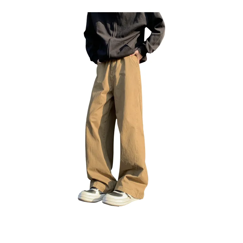 JUNGLE PANDA Knitted Sports Pants Unisex Pure Black-12