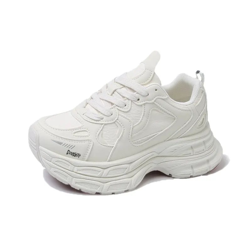Budding Bear Slip Resistant, Abrasion Resistant, Lightweight, Height Increasing Low Top Chunky Sneakers Women's-15