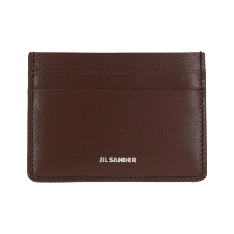 JIL SANDER Logo Printed Cardholder-0