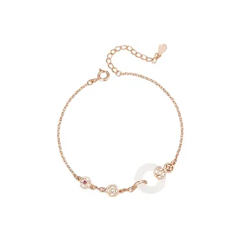 CHINA GOLD Chalcedony Bracelets Women's