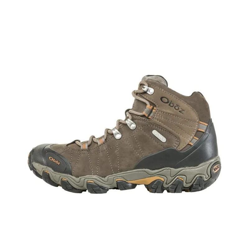 Oboz Footwear Bridger Anti-Slip Wear-Resistant Low-Top Trekking Shoes Men's Brown-0