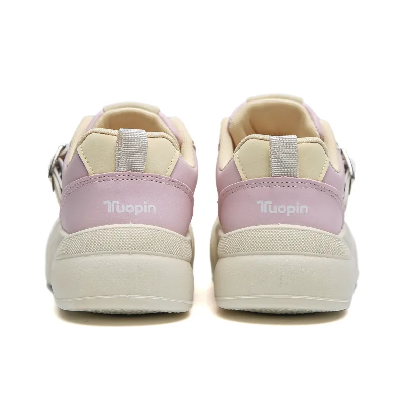 TUOPIN Slip Resistant, Abrasion Resistant, Lightweight Low Top Skateboard Shoes Women's-6