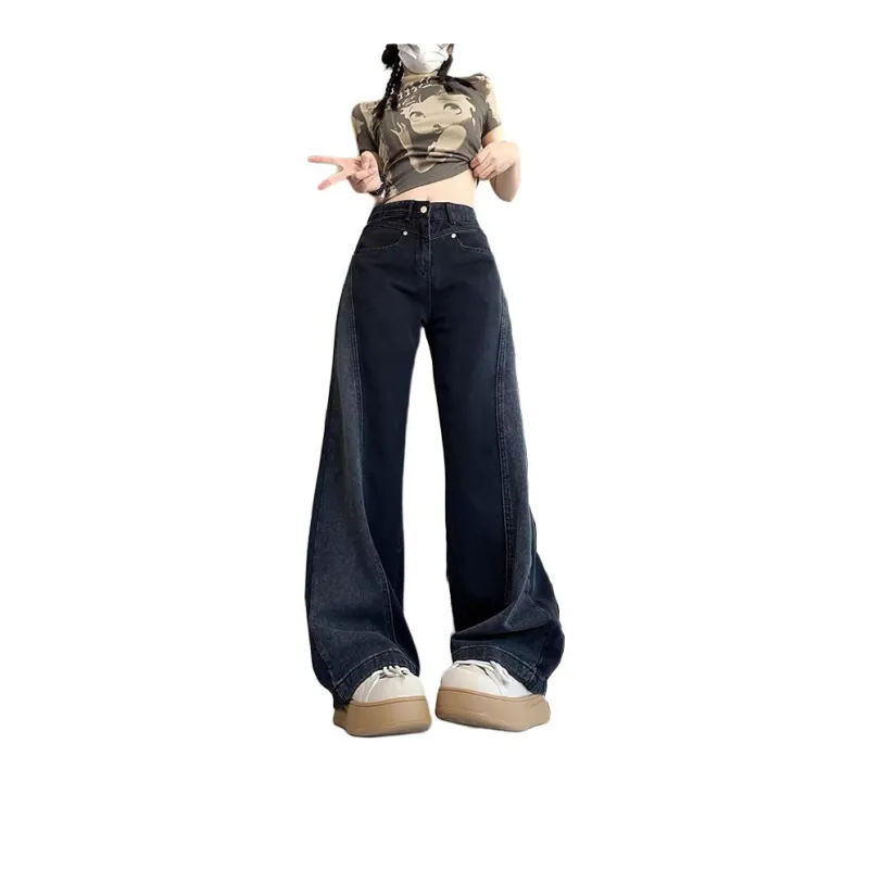 MGXEK Jeans Unisex Black Gray-2