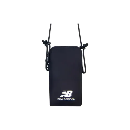New Balance Fabric Shoulder Bag Crossbody Bag Unisex Black