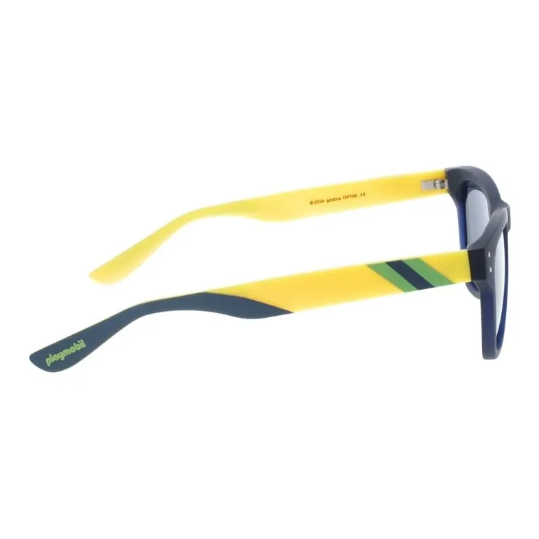 PLAYMOBIL Acetate Rectangular Sunglasses Unisex Yellow-2