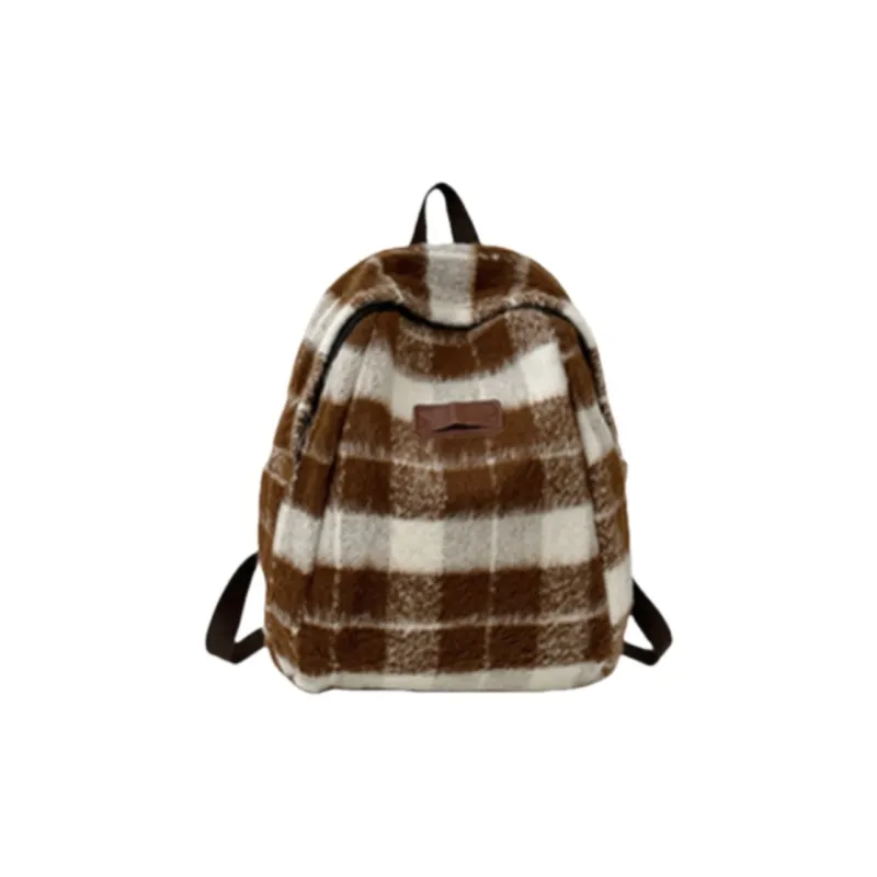 NX DOUGHNUT Composite Cloth Backpack Women's Multicolor-3