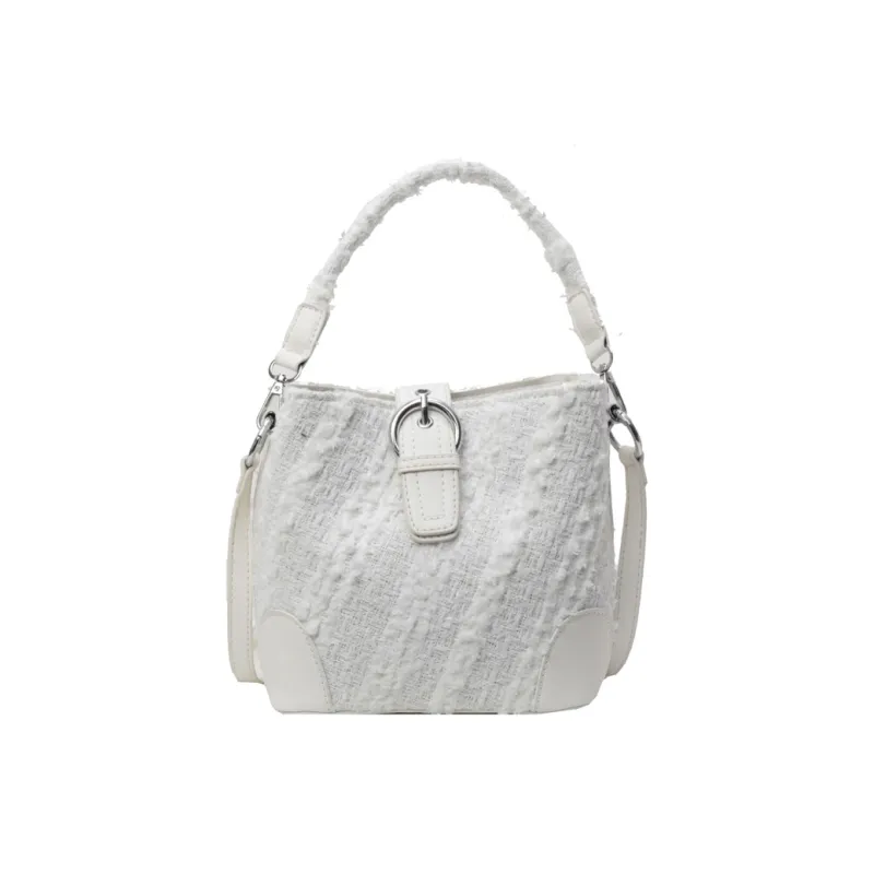 HCXK Fabric Bucket Bags Handbags Women's Multicolor-5