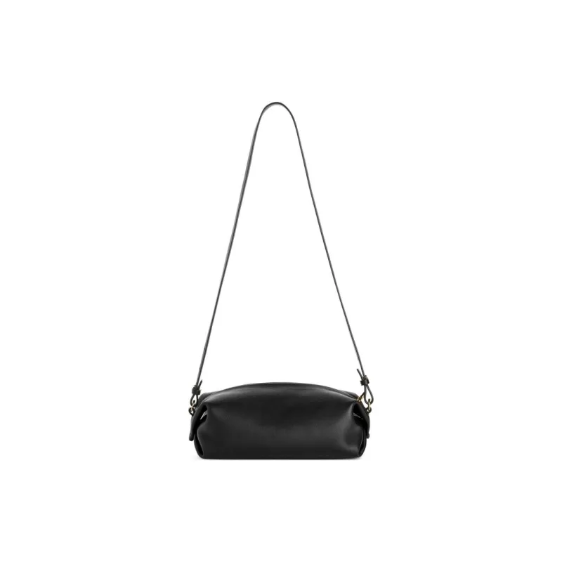 ARKET Sheepskin Shoulder Bag Medium Size Women's Light Blue/Black-8