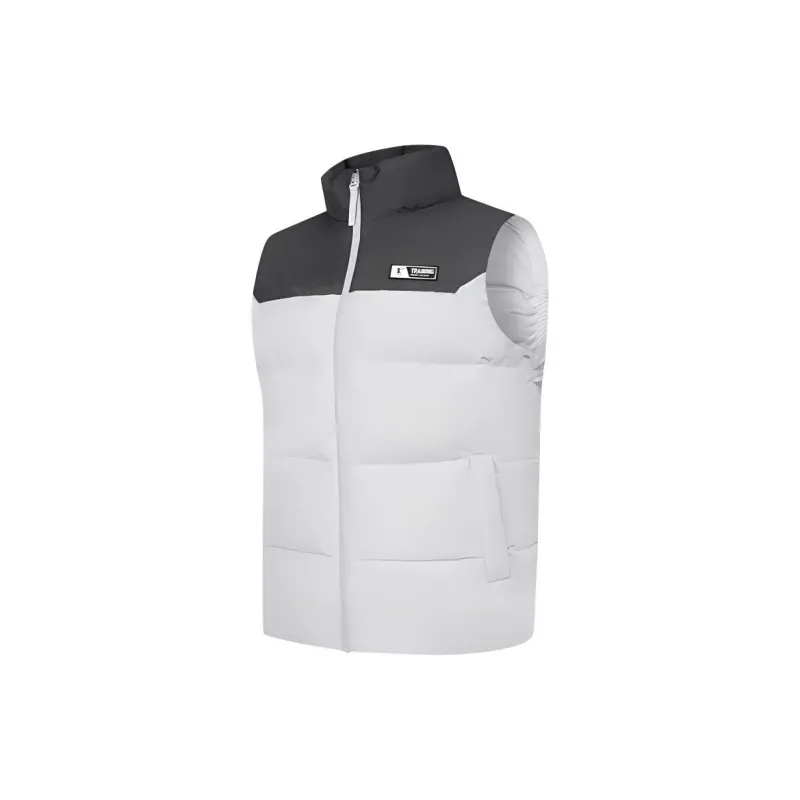 QIAODAN Sports Life Collection Vest Men's Lunar Rock/Lightning Gray-0