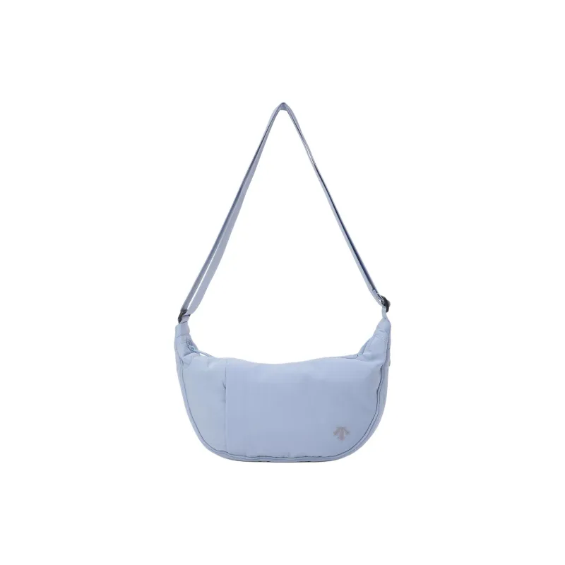 DESCENTE Nylon Shoulder Bag Small Size Unisex Blue-0