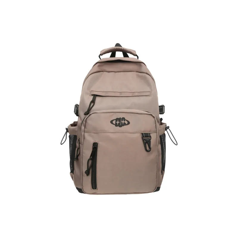 GOBLIN SHARKS 1759 Nylon Backpack Regular Unisex White/Black/Gray/Khaki-18