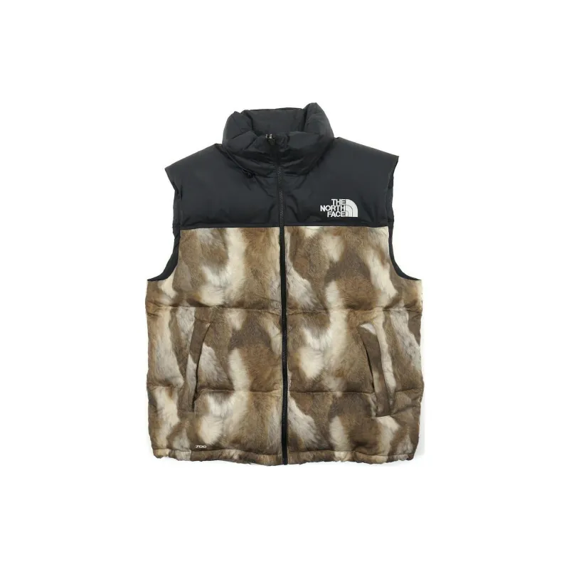 Supreme The North Face Fur Print Nuptse-0