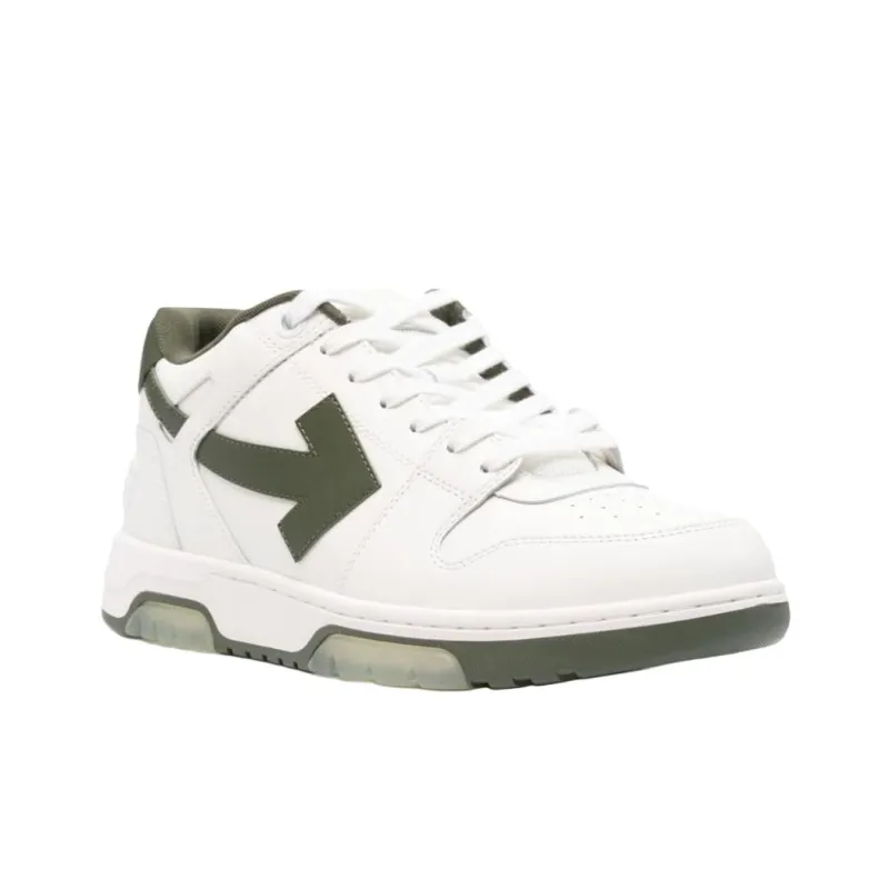 OFF WHITE Out Of Office Low Top Skateboard Shoes Men's White-2