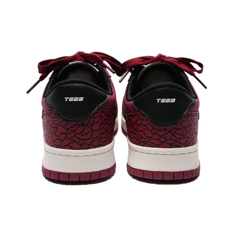 T628 Slip Resistant, Lightweight, And Breathable Low Top Skateboard Shoes Unisex-3
