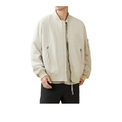 361° Jackets Coats Men's Light Beige Gray