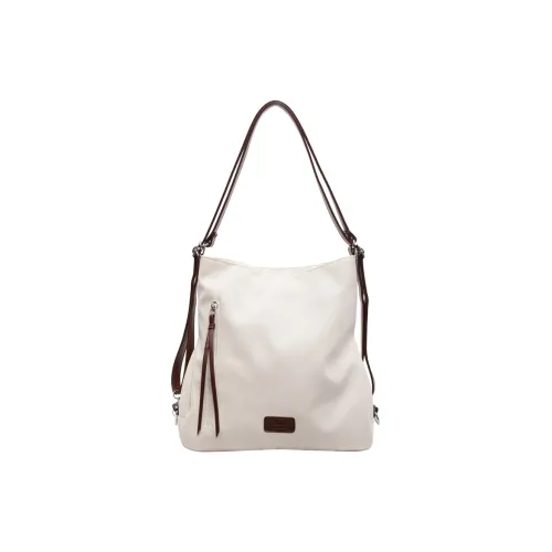 GOBLIN SHARKS 1759 Canvas Canvas Bag Shoulder Bags Regular Women's Ecru/Khaki/Black